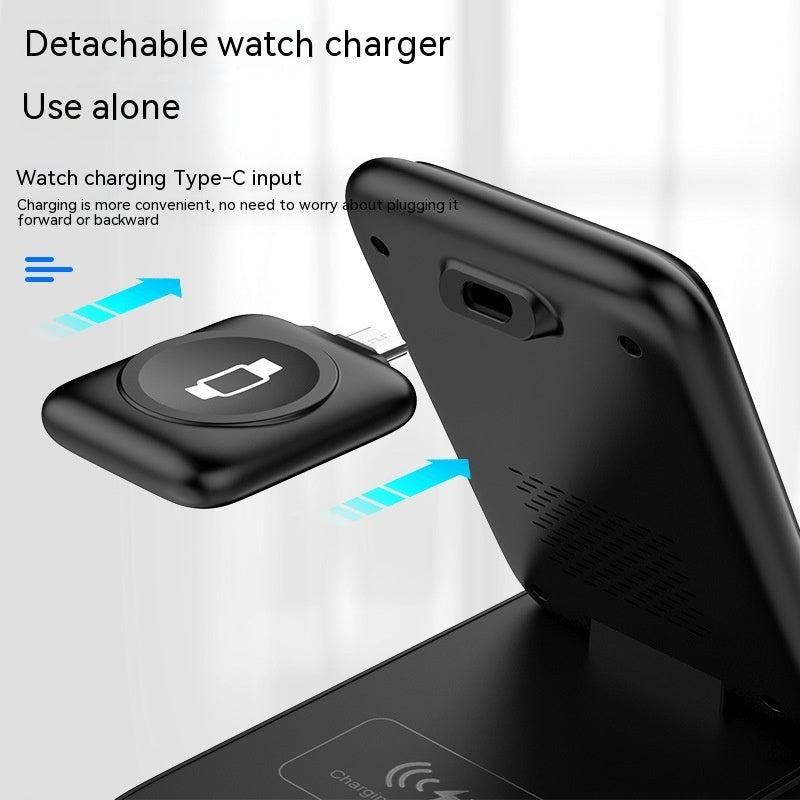 3-in-1 Foldable Wireless Charger - Augustus Mercantile