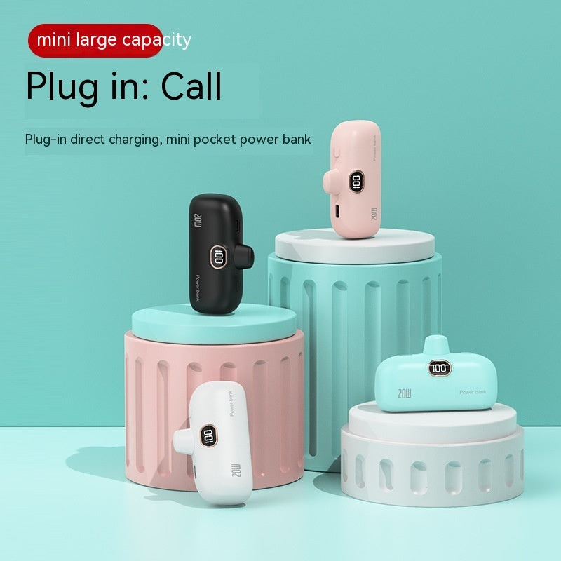 Pocket Wireless Capsule Power Bank - Augustus Mercantile