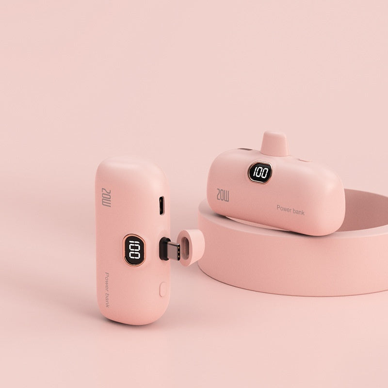 Pocket Wireless Capsule Power Bank - Augustus Mercantile